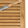 Mensola in legno con lama Bamboo/acciaio inox, Heritage Collection